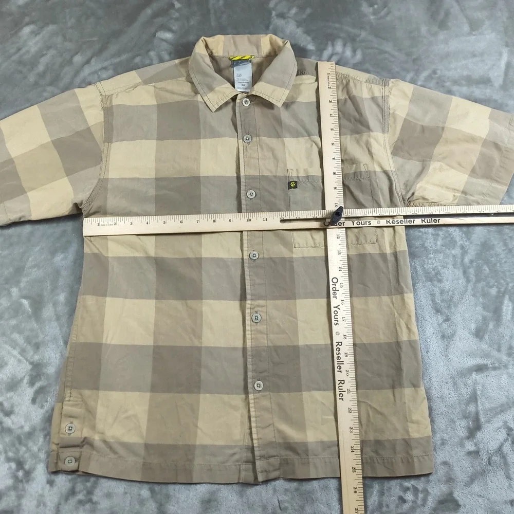 The North Face A5 Series Shirt Men Small Plaid Button Up Gorpcore Outdoor Hiking